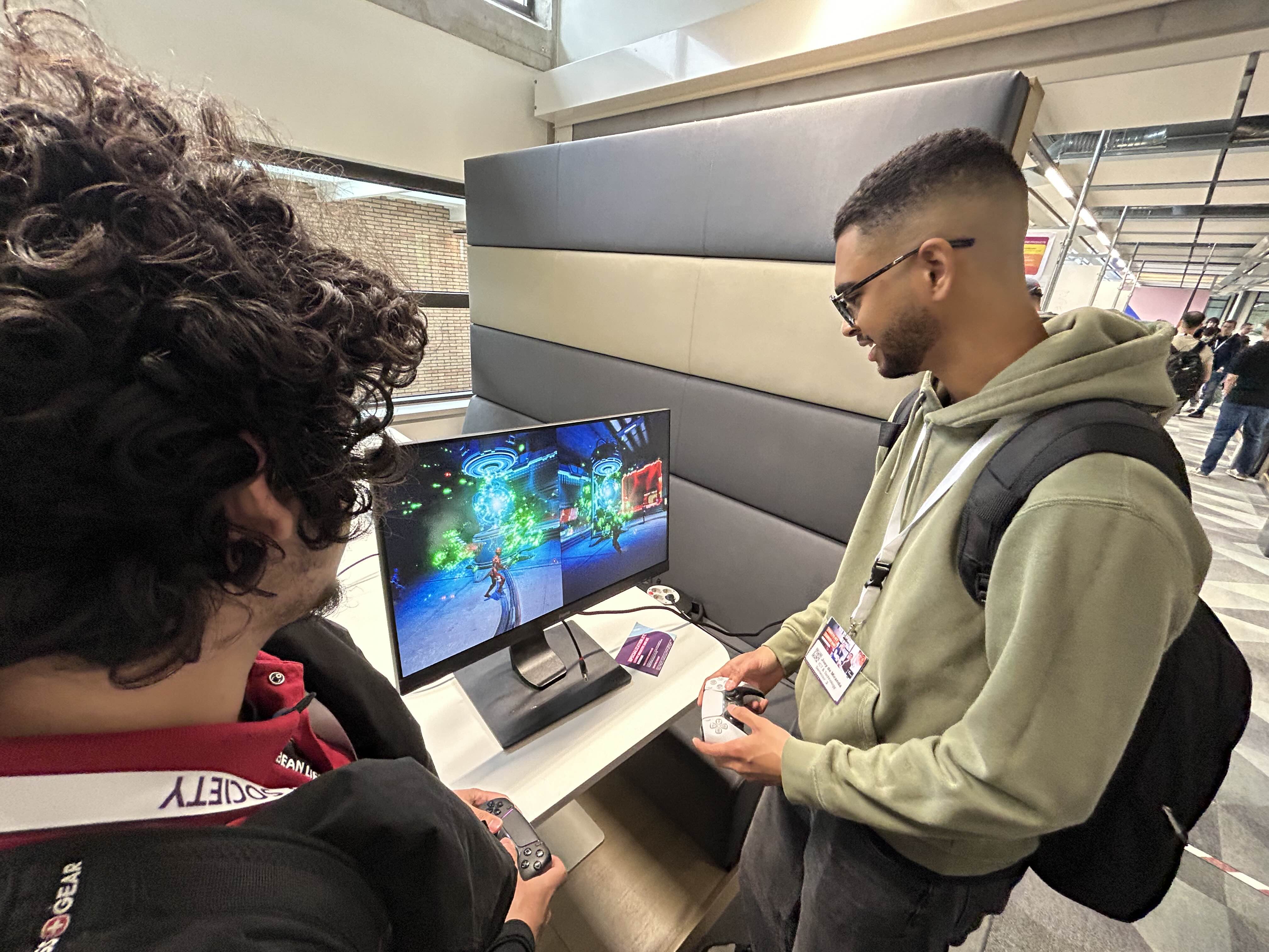 Me playing a game about cooperation